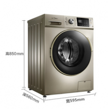 美的滚筒洗衣机MD100-1433WDXG